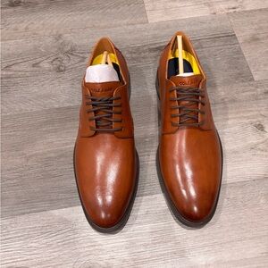 Cole Haan Men's Tan Leather Oxfords